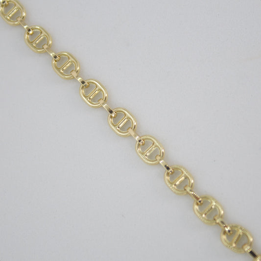 Pulsera en oro amarillo 14k.