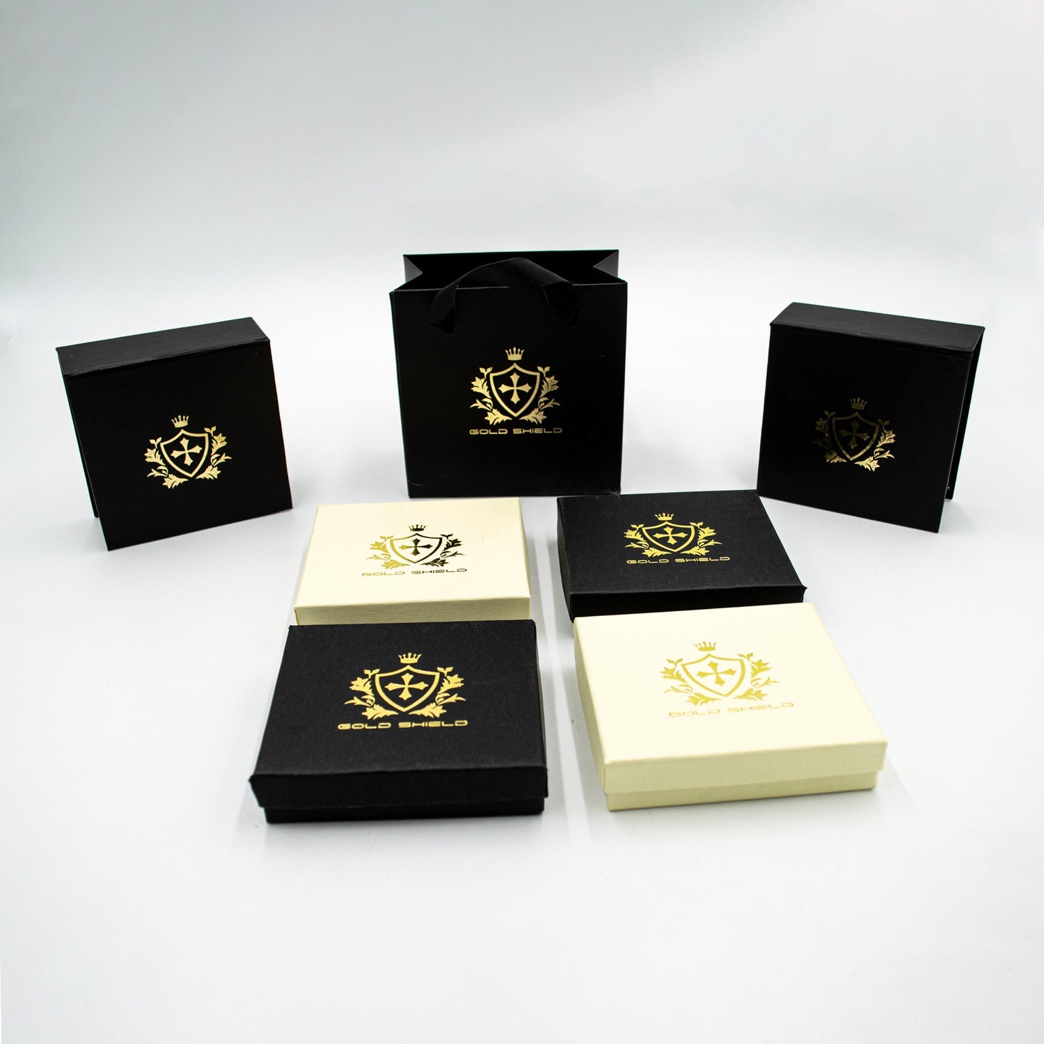 Cajas de la joyeria GOLD SHIELD