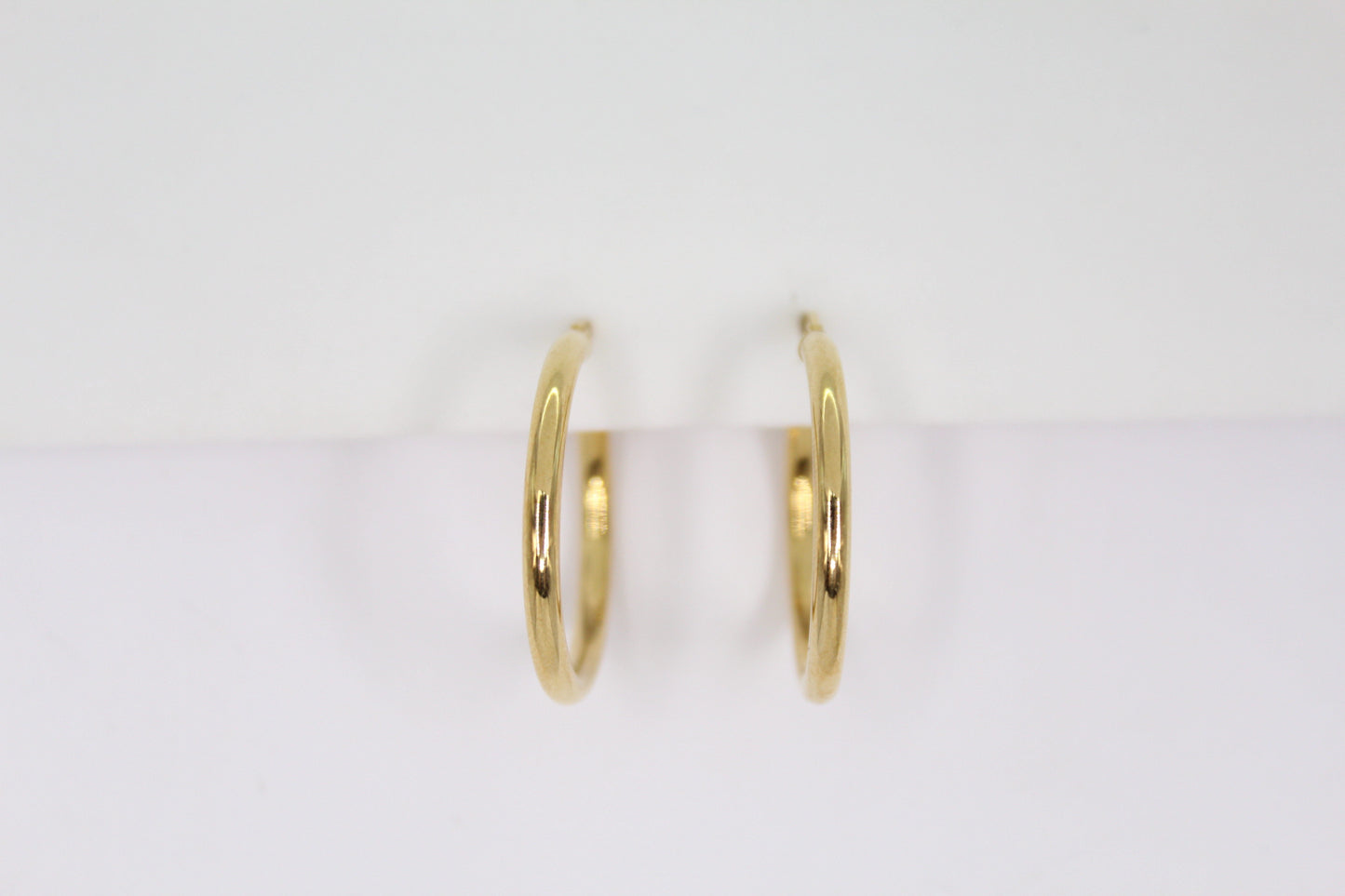 Arracadas en oro amarillo 14k.